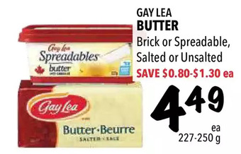 Farm Boy Gay lea butter offer
