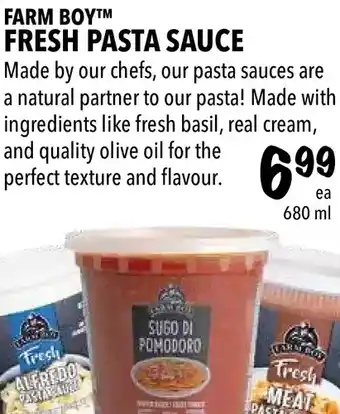 Farm Boy Farm boy fresh pasta sauce offer