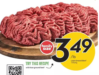 Lean ground beef