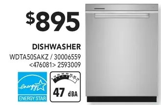 RONA Whirlpool dishwasher offer