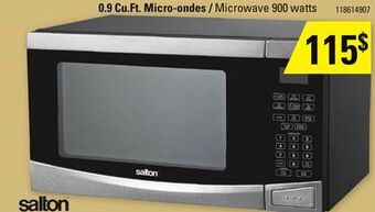 Sushi Shop Salton microwave 900 watts offer