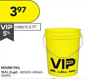 Lowe's Round pail offer