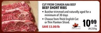 Farm Boy Cut from canada aaa beef beef short ribs offer
