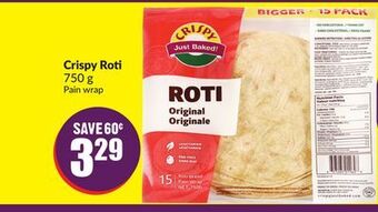 Chalo FreshCo Crispy roti 750 g offer