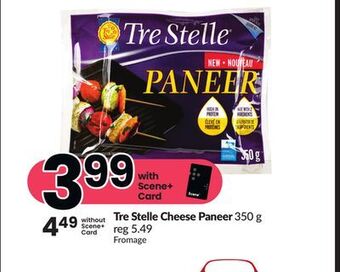 Chalo FreshCo Tre stelle cheese paneer 350 g offer