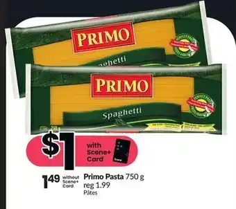 Chalo FreshCo Primo pasta 750 g offer