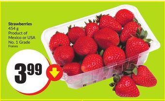 Chalo FreshCo Strawberries 454 g product of mexico or usa no. 1 grade offer