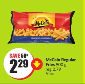 Chalo FreshCo Mccain regular fries 900 g offer