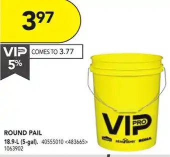 RONA Round pail offer