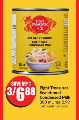 Chalo FreshCo Eight treasures sweetened condensed milk 300 ml offer