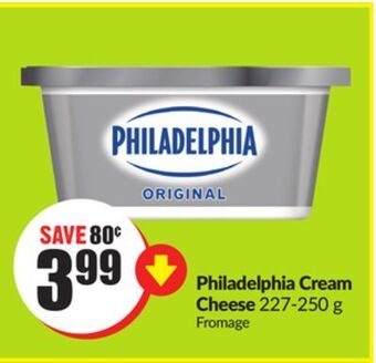 Chalo FreshCo Philadelphia cream cheese 227-250 g offer