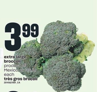 Valu-mart Très gros brocoli offer