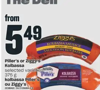 Valu-mart Kolbassa piller's ou ziggy's, 375 g offer