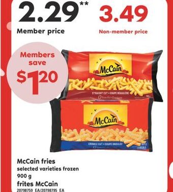 Valu-mart Frites mccain, 900 g offer