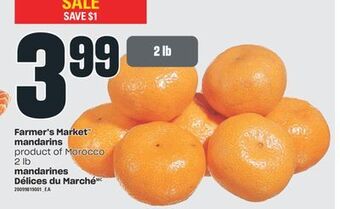 Valu-mart Mandarines délices du marché, 2 lb offer