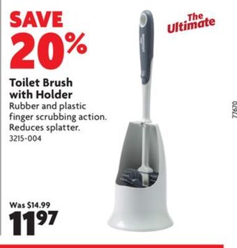 Home Hardware Toilet brush with holder offer