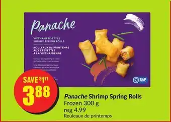 FreshCo Panache shrimp spring rolls frozen 300 g offer
