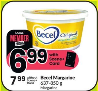 FreshCo Becel margarine 637-850 g offer