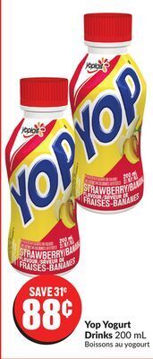 FreshCo Yop yogurt drinks 200 ml offer