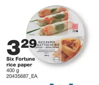 Wholesale Club Six fortune rice paper, 400 g offer