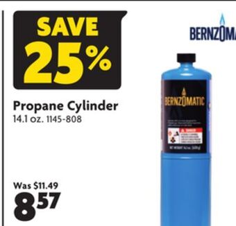 Home Hardware Propane cylinder offer