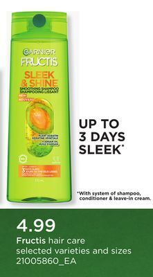Zehrs Markets Fructis hair care offer