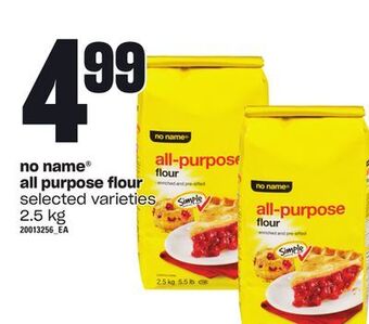Zehrs Markets No name® all purpose flour, 2.5 kg offer