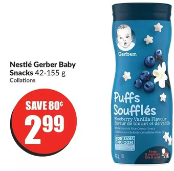 FreshCo Nestlé gerber baby snacks offer
