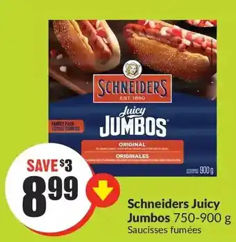 FreshCo Schneiders juicy jumbos offer