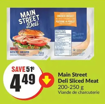 FreshCo Main street deli sliced meat offer