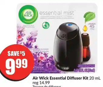 FreshCo Air wick essential diffuser kit offer