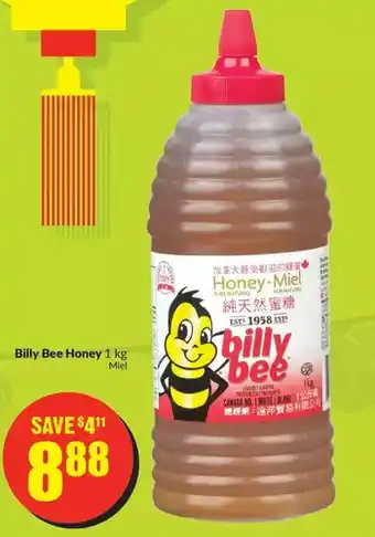 FreshCo Billy bee honey offer