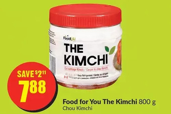 FreshCo Food for you the kimchi offer