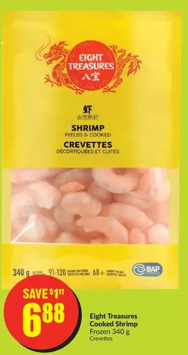 FreshCo Eight treasures cooked shrimp offer