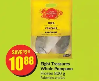 FreshCo Eight treasures whole pompano offer