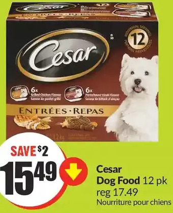 FreshCo Cesar dog food offer