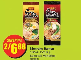 FreshCo Menraku ramen offer