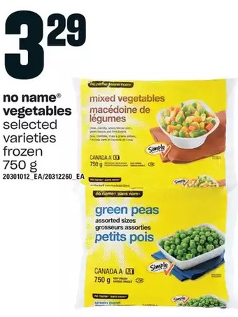Zehrs Markets No name vegetables offer