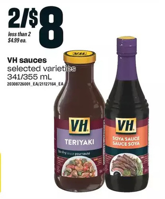Loblaws Vh sauces offer