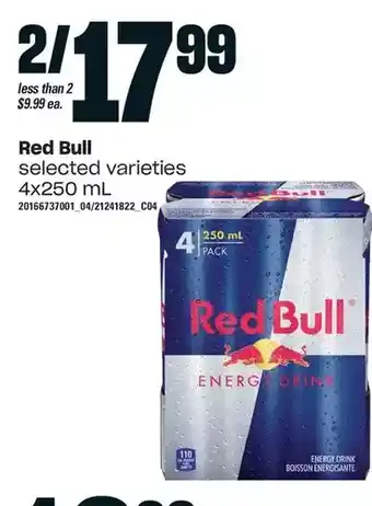 Loblaws Red bull offer