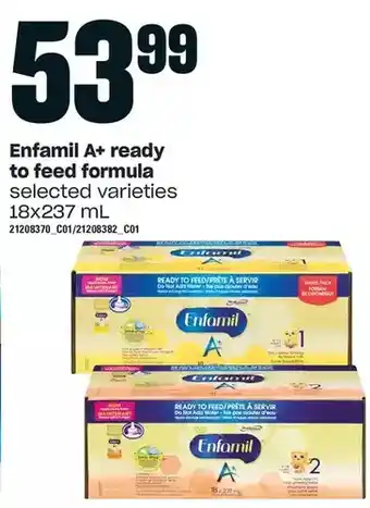 Loblaws Enfamil a+ ready to feed formula offer