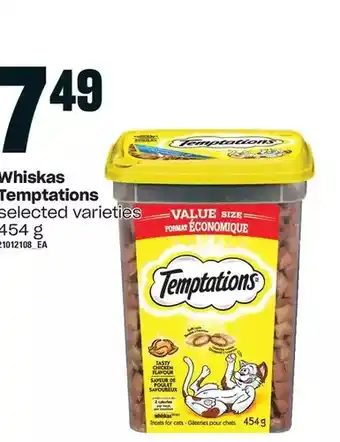 Zehrs Markets Whiskas temptations offer