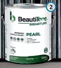 Home Hardware Beautitone signature interior paint: pearl offer