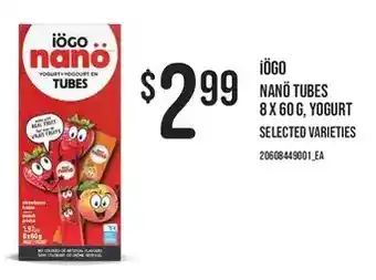 Zehrs Markets Iogo nano tubes offer