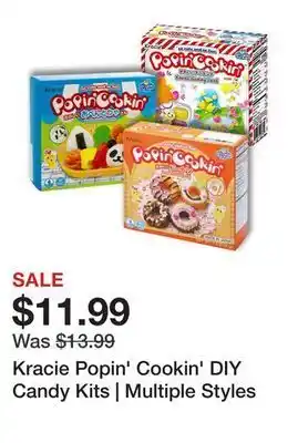 Showcase Kracie popin' cookin' diy candy kits | multiple styles offer