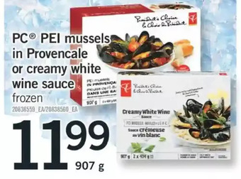 Fortinos Pc pei mussels in provencale or creamy white wine sauce offer