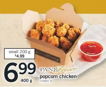 Fortinos Popcorn chicken offer