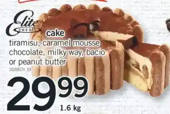 Fortinos Elite sweets cake offer