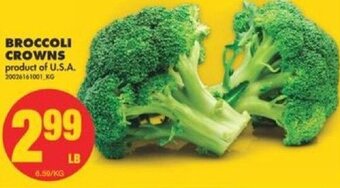 No Frills Broccoli Crowns offer