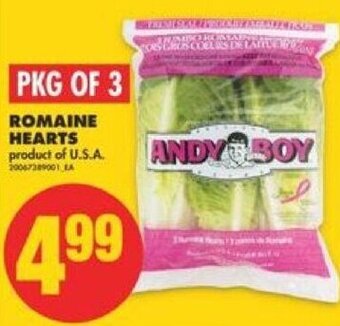 No Frills Romaine Hearts offer